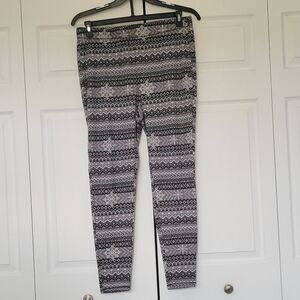 Maurices winter print leggings